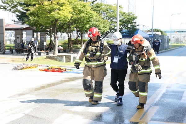 한울원자력본부, 복합.신종 재난 대비 안전한국훈련 시행
