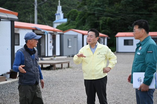 영덕군, 추석 앞두고 산불 피해지역 현장 점검