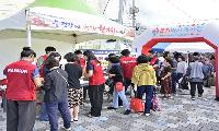 한울본부, 추석맞이 울진 바지게시장 이동홍보관 운영